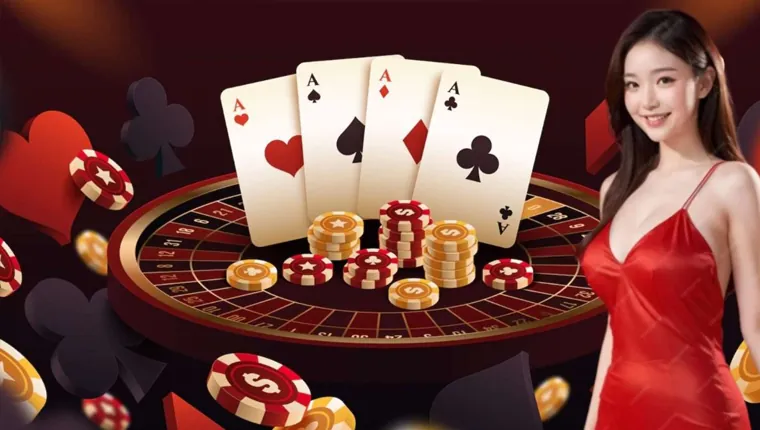 A collage of diverse 747 online casino games including live dealers, slot machines, and sports betting interfaces, reflecting a rich game selection.